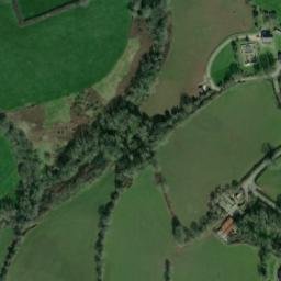 Satellite imagery of Llangwathen Motte, GB