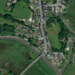 Satellite imagery of St Clears Castle, GB