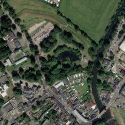 Satellite imagery of Monmouth Castle, GB