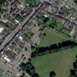 Satellite imagery of Monmouth Castle, GB