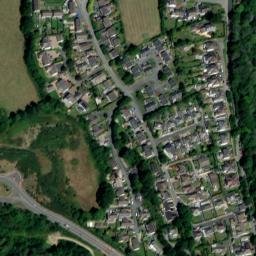 Satellite imagery of Haverfordwest Castle, GB