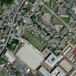 Satellite imagery of Haverfordwest Castle, GB