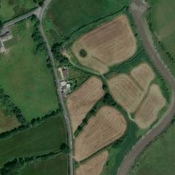 Satellite imagery of St Clears Castle, GB