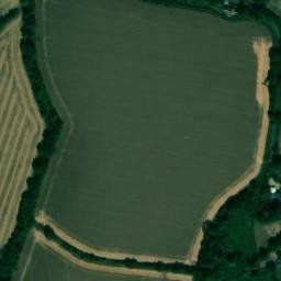 Satellite imagery of Pleshey Castle, GB