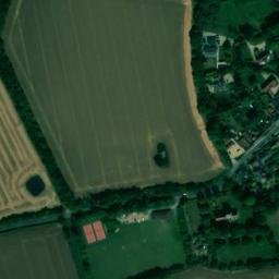 Satellite imagery of Pleshey Castle, GB