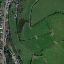 Satellite imagery of Llanddowror Motte, GB