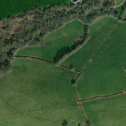 Satellite imagery of Narberth Castle, GB