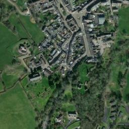 Satellite imagery of Narberth Castle, GB