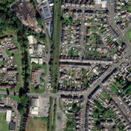 Satellite imagery of Tir y Dail house, GB