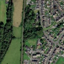 Satellite imagery of Tir y Dail house, GB
