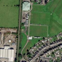 Satellite imagery of Tir y Dail house, GB