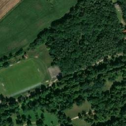 Satellite imagery of Rydzyna - Zamek na wyspie., PL
