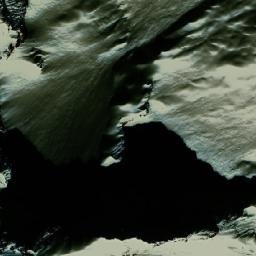 Satellite imagery of Mermaid Mountain, CA