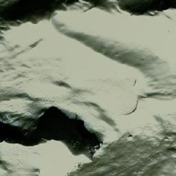 Satellite imagery of Mermaid Mountain, CA