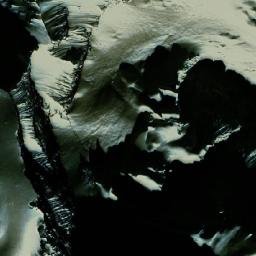 Satellite imagery of Mermaid Mountain, CA