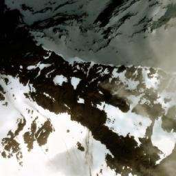 Satellite imagery of Mount Strahan, CA