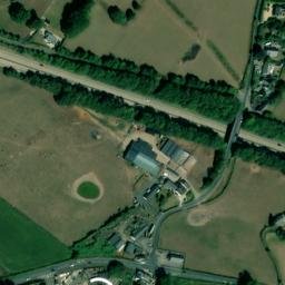 Satellite imagery of Wern y Cwrt Motte, GB