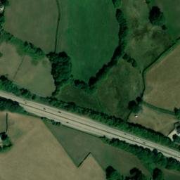 Satellite imagery of Wern y Cwrt Motte, GB
