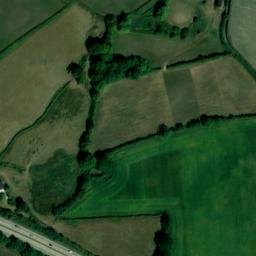 Satellite imagery of Wern y Cwrt Motte, GB