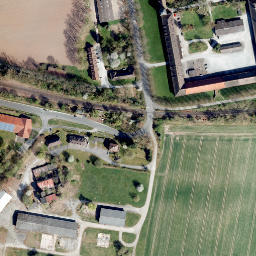 Satellite imagery of Imperial Abbey of Corvey, DE