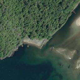 Satellite imagery of Koeye Point, CA