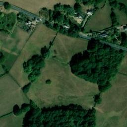 Satellite imagery of Wern y Cwrt Motte, GB
