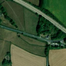 Satellite imagery of Wern y Cwrt Motte, GB