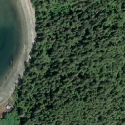 Satellite imagery of Koeye Point, CA