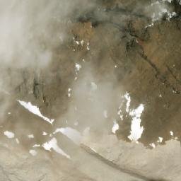 Satellite imagery of Mount Bergne, CA