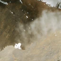 Satellite imagery of Mount Bergne, CA