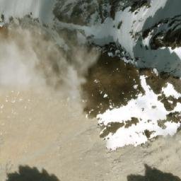 Satellite imagery of Mount Bergne, CA