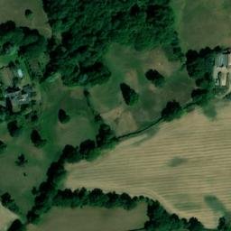 Satellite imagery of Wern y Cwrt Motte, GB