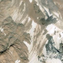 Satellite imagery of Pangman Peak, CA