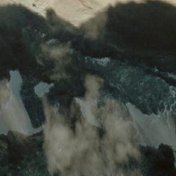 Satellite imagery of Mount Bergne, CA