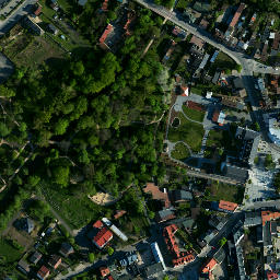 Satellite imagery of Rawa Mazowiecka - Zamek Książąt Mazowieckich XIVw., PL