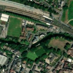 Satellite imagery of Berkhamsted Castle, GB