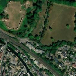 Satellite imagery of Berkhamsted Castle, GB