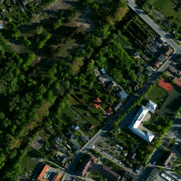 Satellite imagery of Rawa Mazowiecka - Zamek Książąt Mazowieckich XIVw., PL