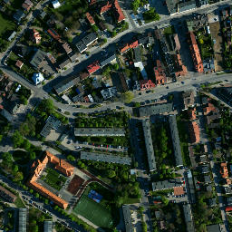 Satellite imagery of Rawa Mazowiecka - Zamek Książąt Mazowieckich XIVw., PL