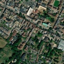 Satellite imagery of Berkhamsted Castle, GB
