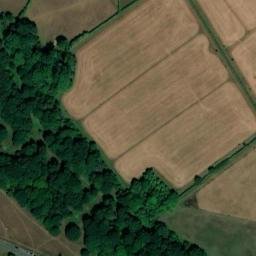 Satellite imagery of Queen Victoria's Jubilee Stone, GB