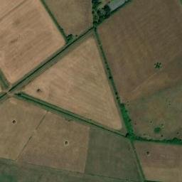 Satellite imagery of Queen Victoria's Jubilee Stone, GB