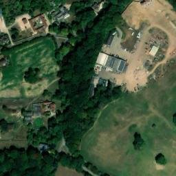 Satellite imagery of Queen Victoria's Jubilee Stone, GB