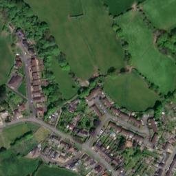 Satellite imagery of Kidwelly Castle, GB