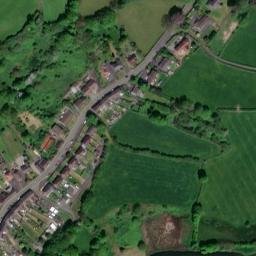 Satellite imagery of Kidwelly Castle, GB
