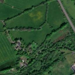 Satellite imagery of Kidwelly Castle, GB
