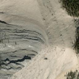 Satellite imagery of James Pass, CA