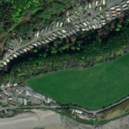 Satellite imagery of Amroth Castle, GB
