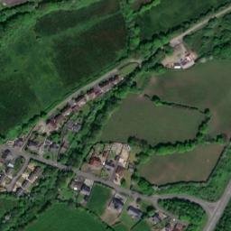Satellite imagery of Kidwelly Castle, GB