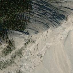 Satellite imagery of James Pass, CA